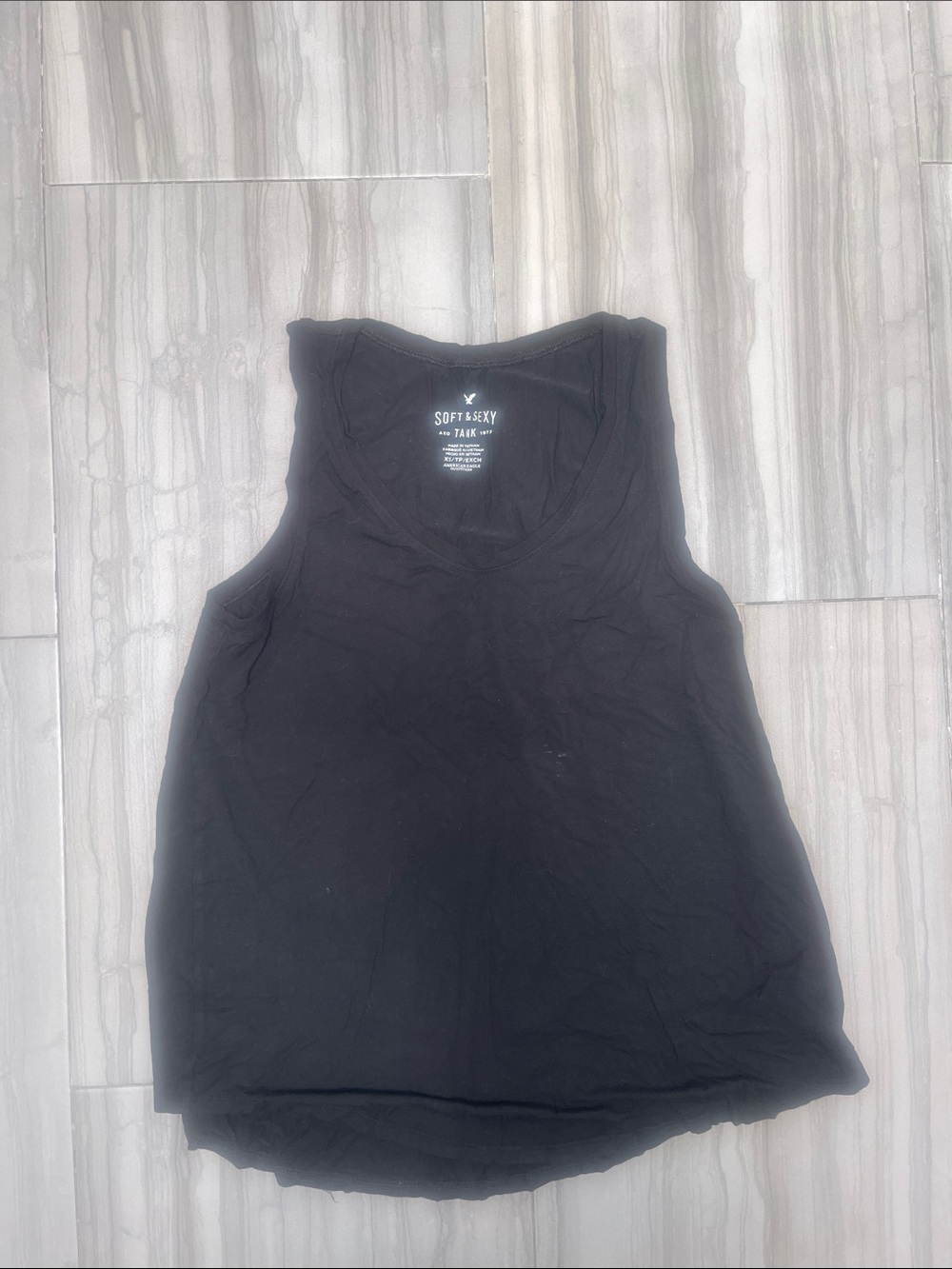 American Eagle Outfitters Black Tank Top